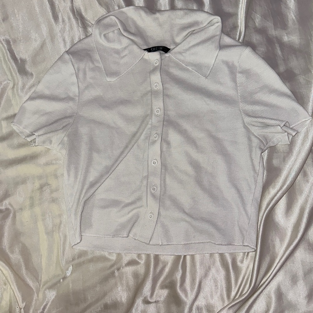 ❌SOLD❌collard crop top